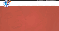 Desktop Screenshot of colegiooliveiracastro.com.br